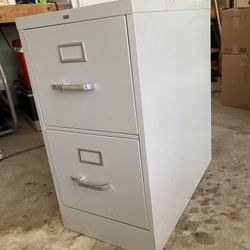 HON Two Drawer Vertical File Cabinet