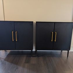 Black Storage Cabinets 