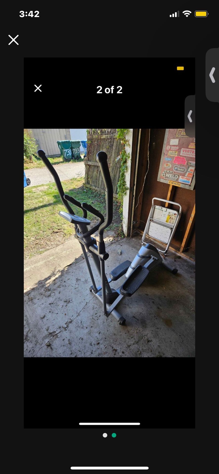Elliptical Stepper