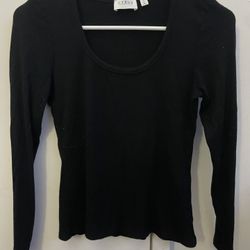 Cyrus Essentials Ribbed Long Sleeve Top