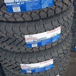 4 New Tires 275/60/20 Atlander AT Tires