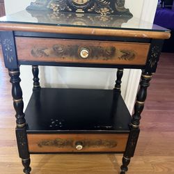 Oak End Table