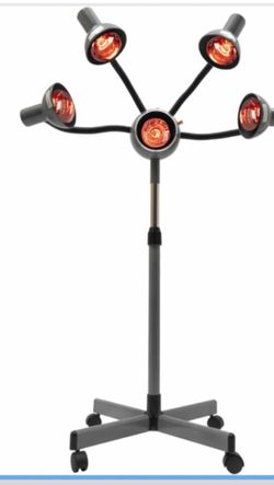 5 Head Infrared Hair Dryer Beauty Salon Hairdressing Perm Dyeing Heater Infrared Heat Lamp w/Flexible Arms for Professional Infrared Hair Dye Hair