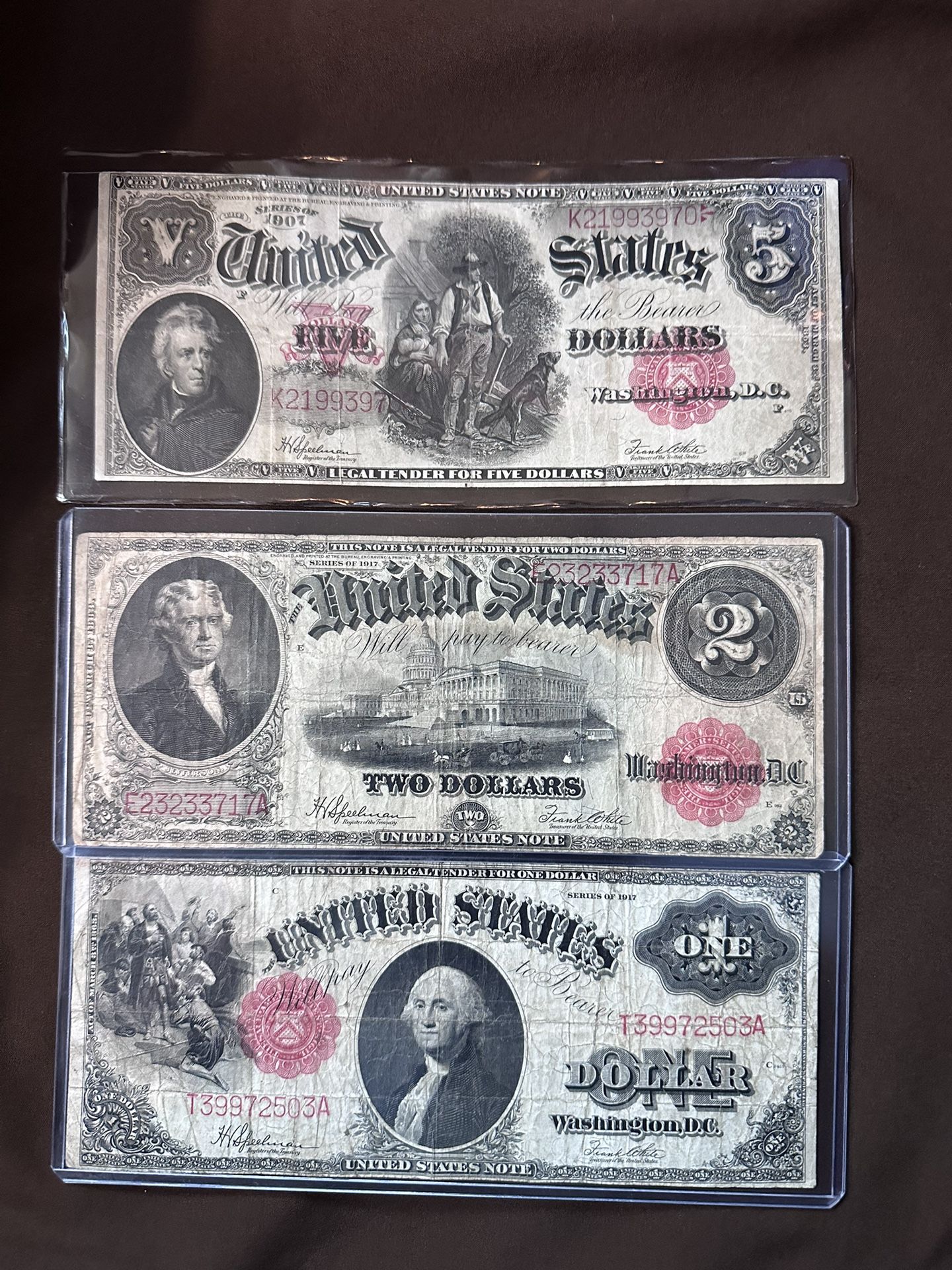3 OLD NOTES From 1917 And 1907 for Sale in Dallas, TX - OfferUp