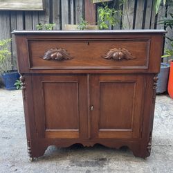 Vintage Antique Victorian Cabinet