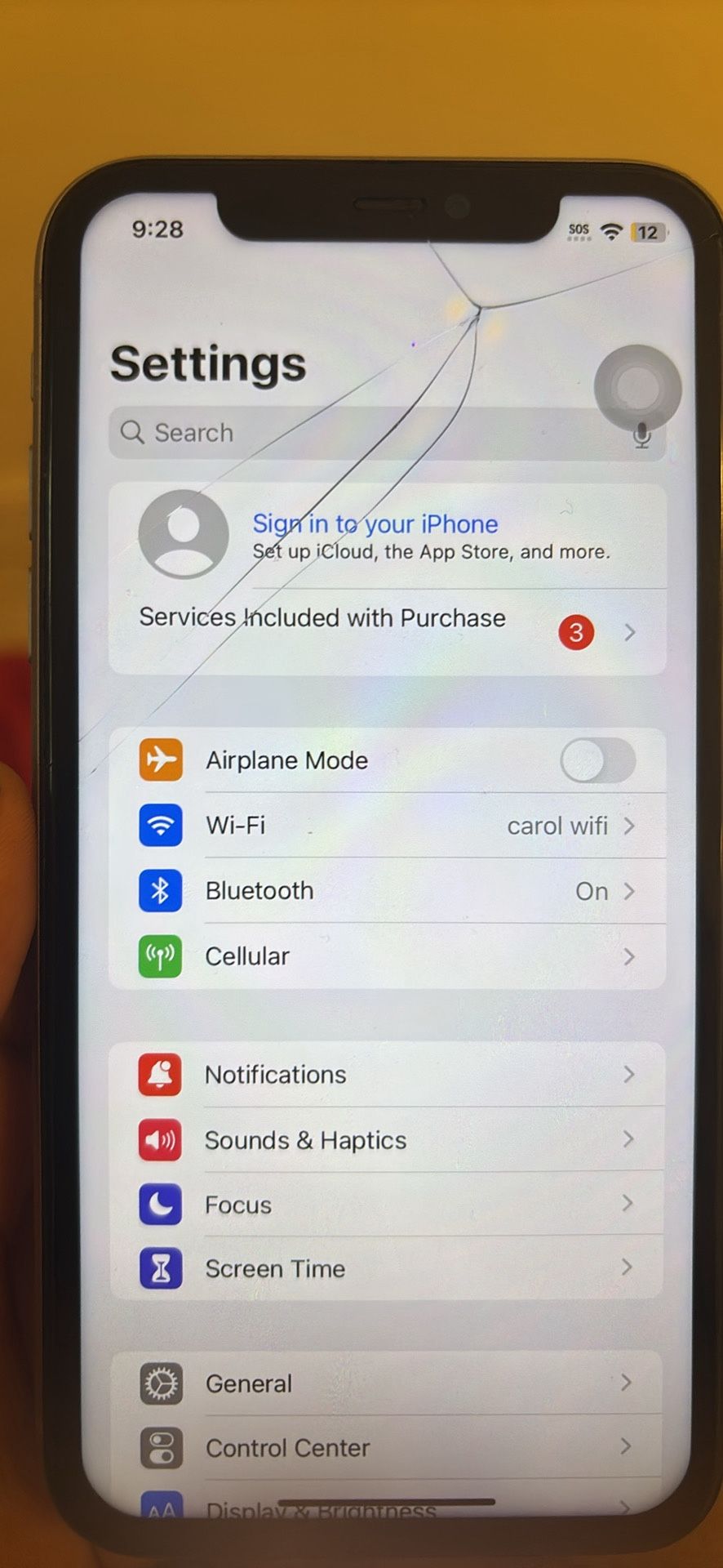 IPHONE 11 T-MOBILE CARRIER LAV (168GB) Reset