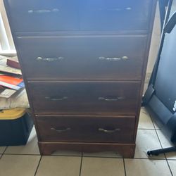 Brown dresser