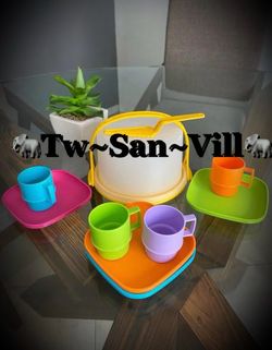 Tupperware toys mini party 9pcs