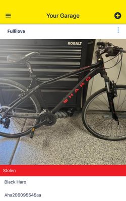 Haro Bike Stolen In Mesa