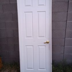Modern White Door