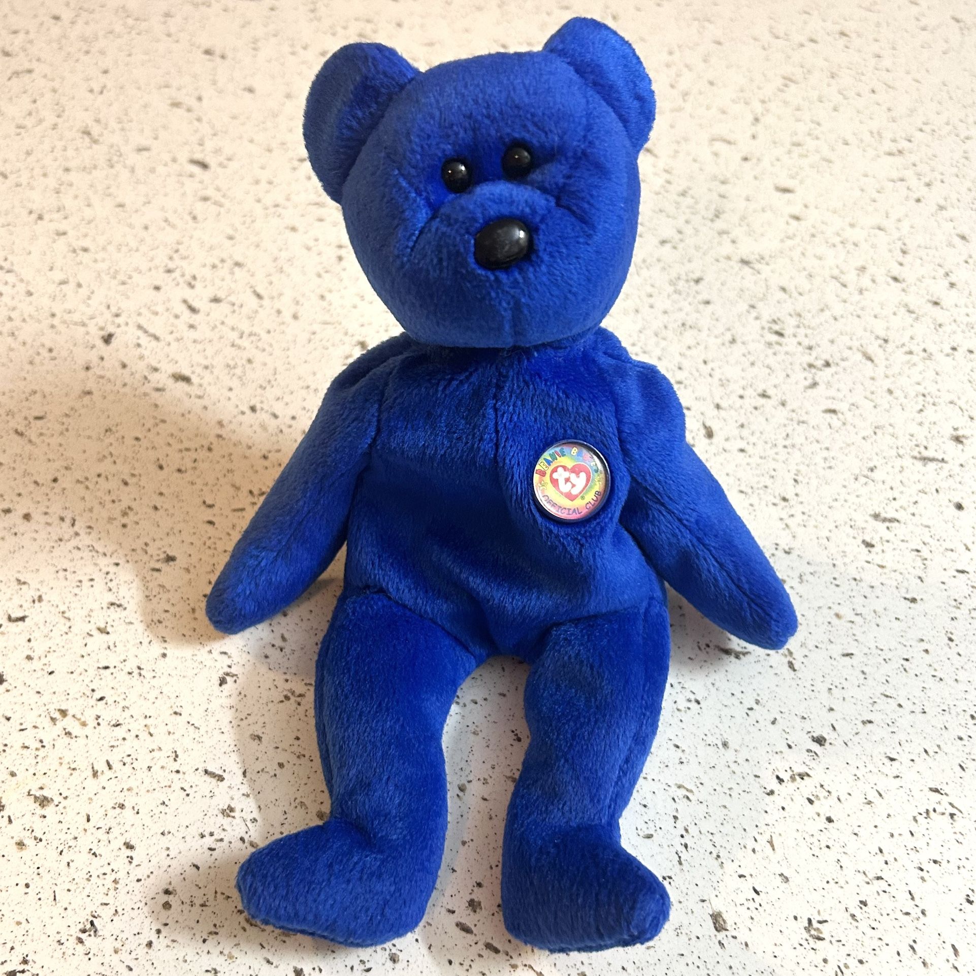 Vintage 1998 Ty Beanie Babies Clubby the Bear