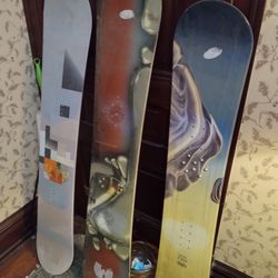 SELLING ALL (3)  SNOWBOARDS $$ 400  - Never Used