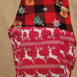 Womens Plus Size 2x Christmas Leggings 