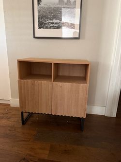 Credenza cabinet side table