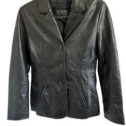 Wilsons Leather Black Pelle Studio Women's Jacket