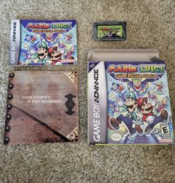 Mario And Luigi Superstar Saga GBA CIB
