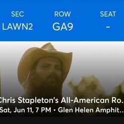 Chris Stapelton 6/11
