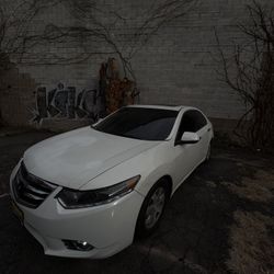 2013 Acura Tsx  White 