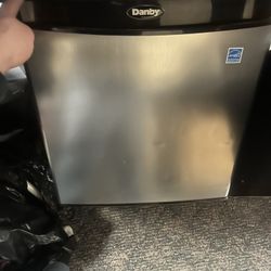 Danby Mini Refrigerator Black 1.7 Cu Ft Total Capacity, Energy Star Certified 