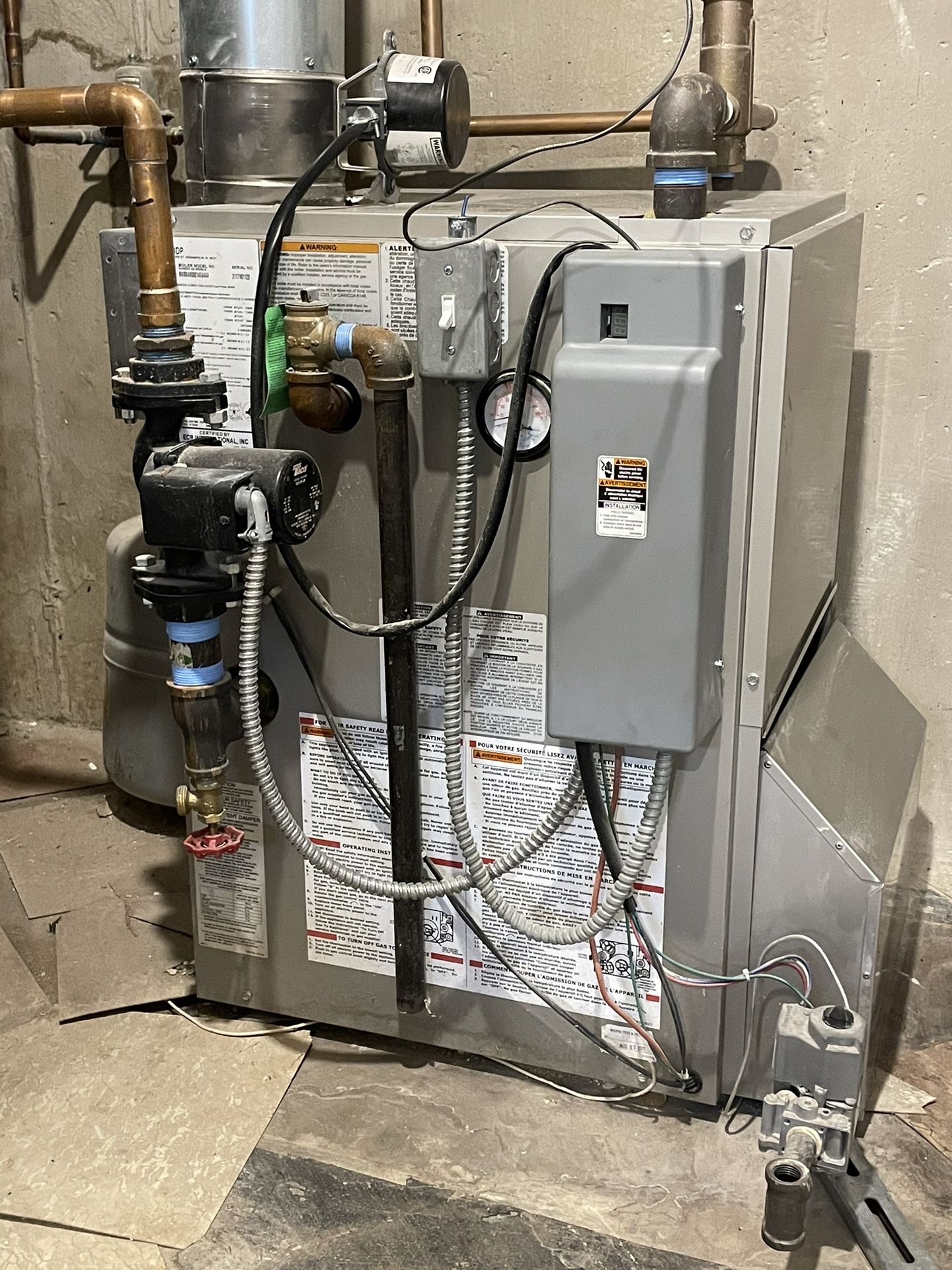 Water Heater Boiler for Baseboard Heaters