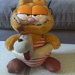 Swimming Garfield Plush