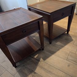 3 Lazy Boy Wood Tables