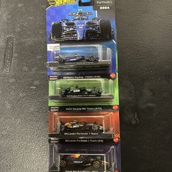 Formula One, hot wheel set
