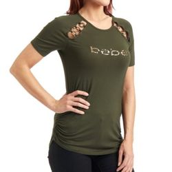 Deep Depths O-Ring 'Bebe' Raglan Top - Women size SP