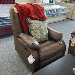 Brown Recliner 
