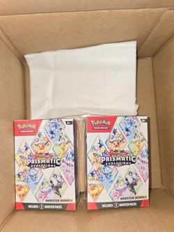 Prismatic Evolutions Booster bundles