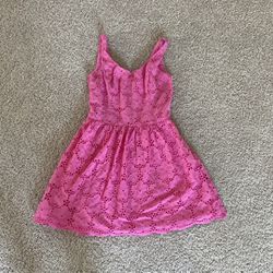 Lilly Pulitzer floral lace dress. 4 (Xs-S)