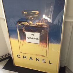 Chanel  Vintage Andy Warhol Framing 