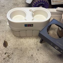 Elevated Dog Bowl Holders
