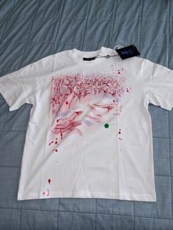 White Graphic T-Shirt with Tags
