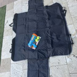 Dog Car  Seat Cover  & Toy