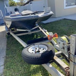 Bass Boat 16ft Fiberglass 