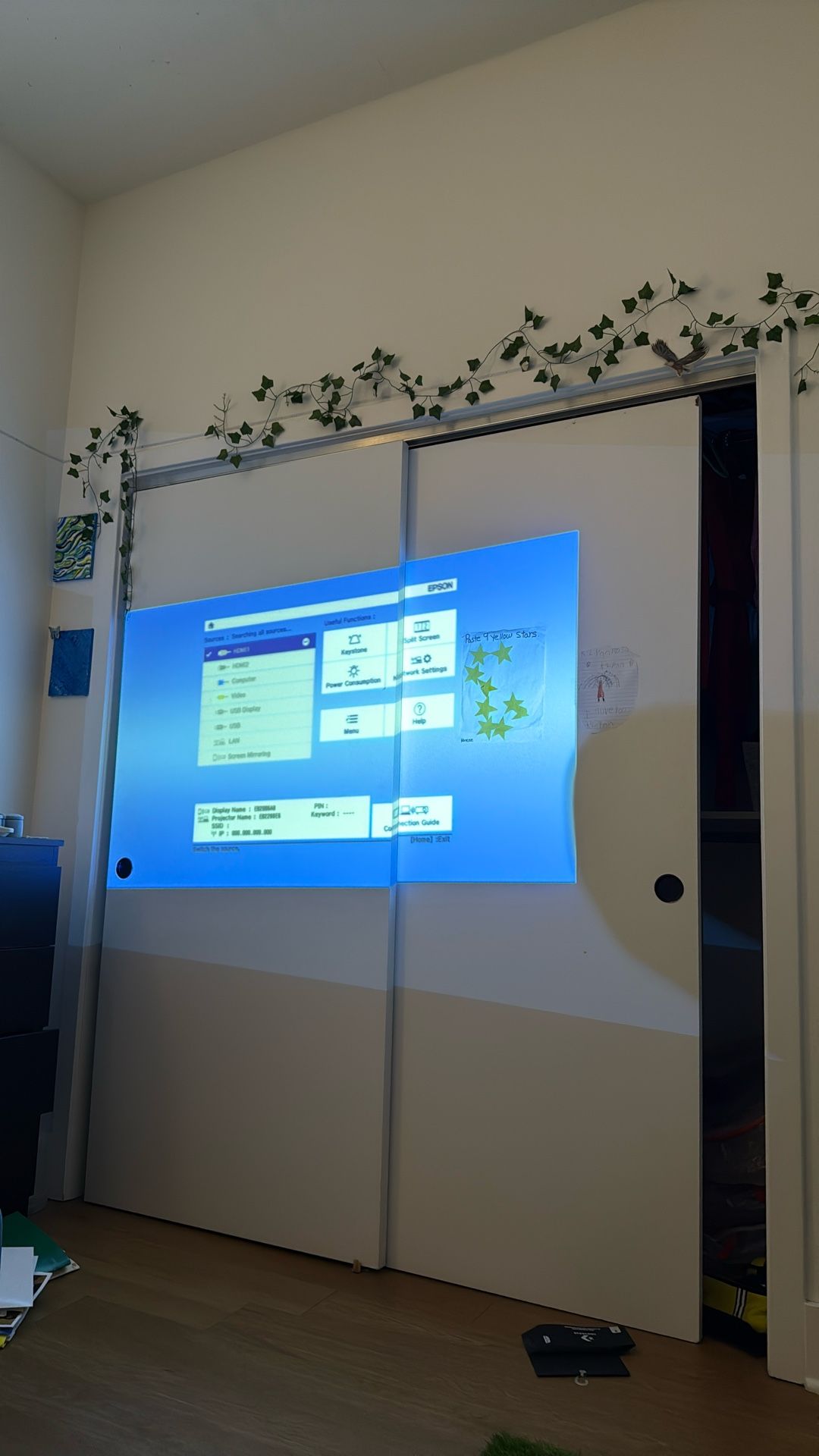 Black Epson Projector