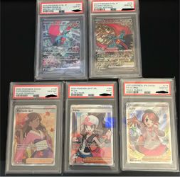 PSA 9 + 10 slabs Pokemon