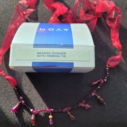 Avon Beaded Neck Jewelry Choker 2 Available 