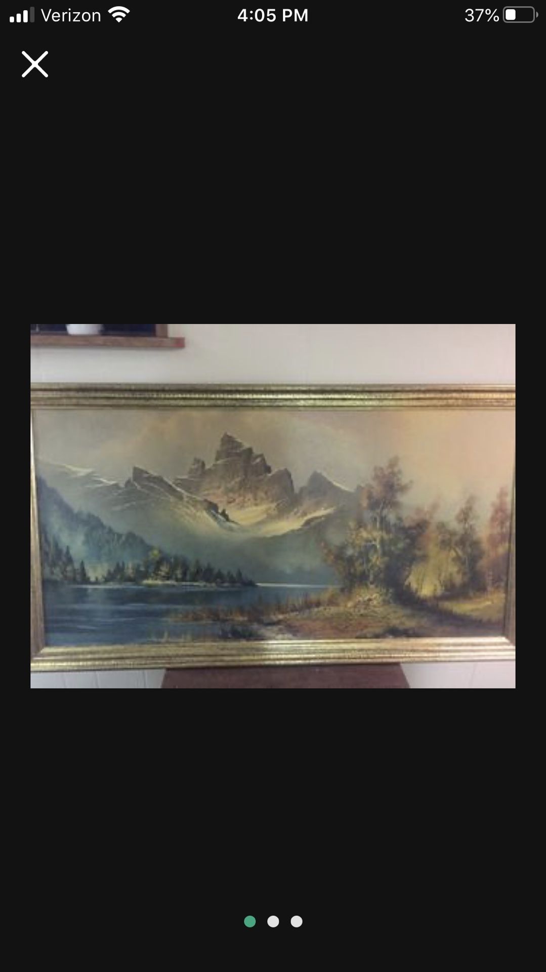 Picture - Mountain Peaks by Wijmer (Wilmer) Winde