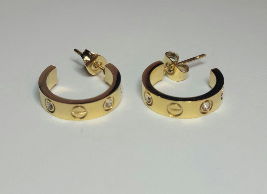 Gold Plated Earrings