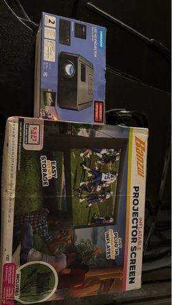 PROJECTOR & INFLATABLE PROJECTOR SCREEN