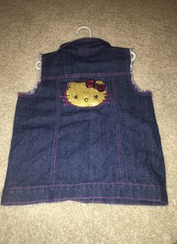 Size 6 kids hello kitty vest