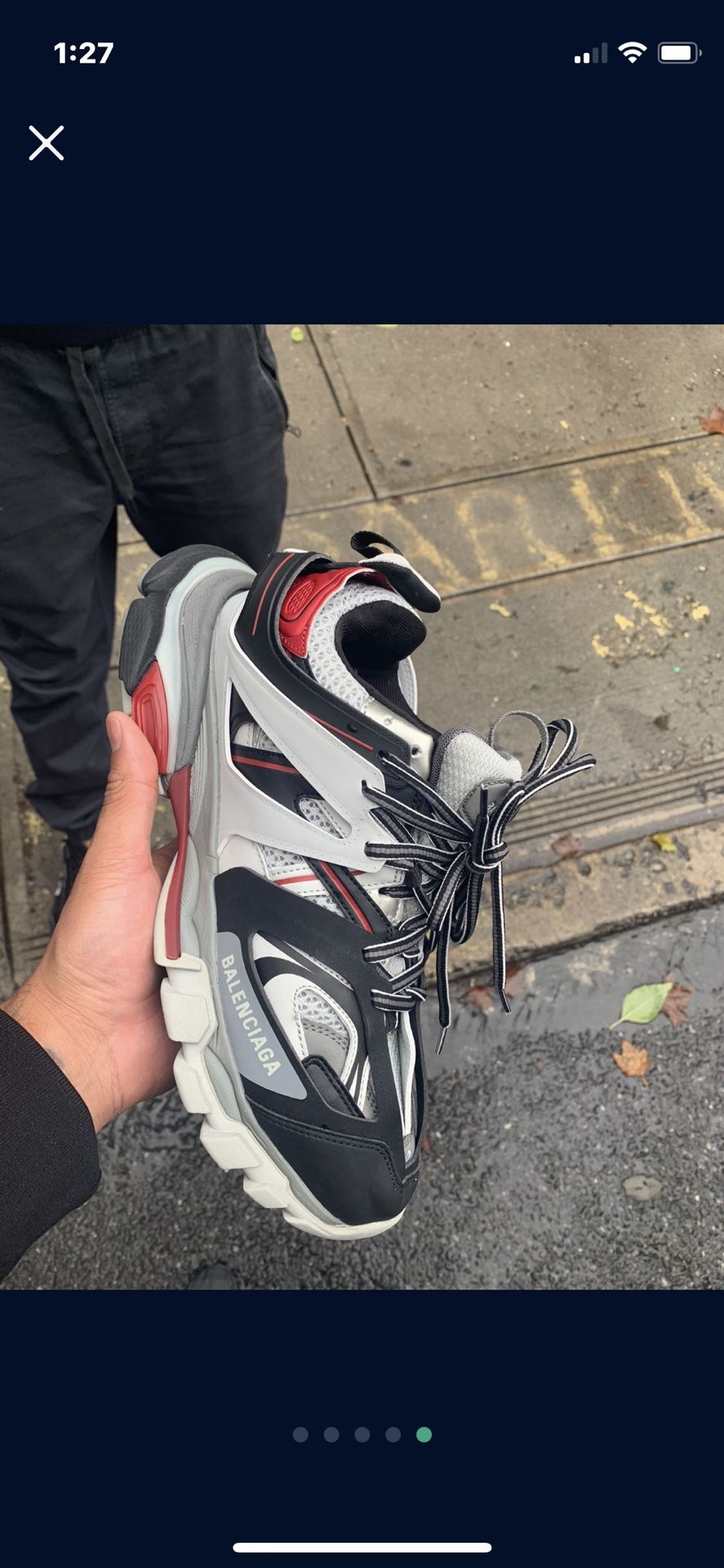Balenciaga Gucci Prada Luis Vuitton Sneakers Shoes Size 9US