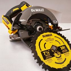 60V Max DeWalt FLEXVOLT - 7 1/4" Circular Saw 