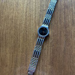 Vintage Movado Museum Watch – Two-Tone Bracelet – Running