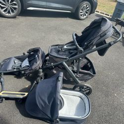 UPPAbaby Vista V2 Stroller – Black – Excellent Condition
