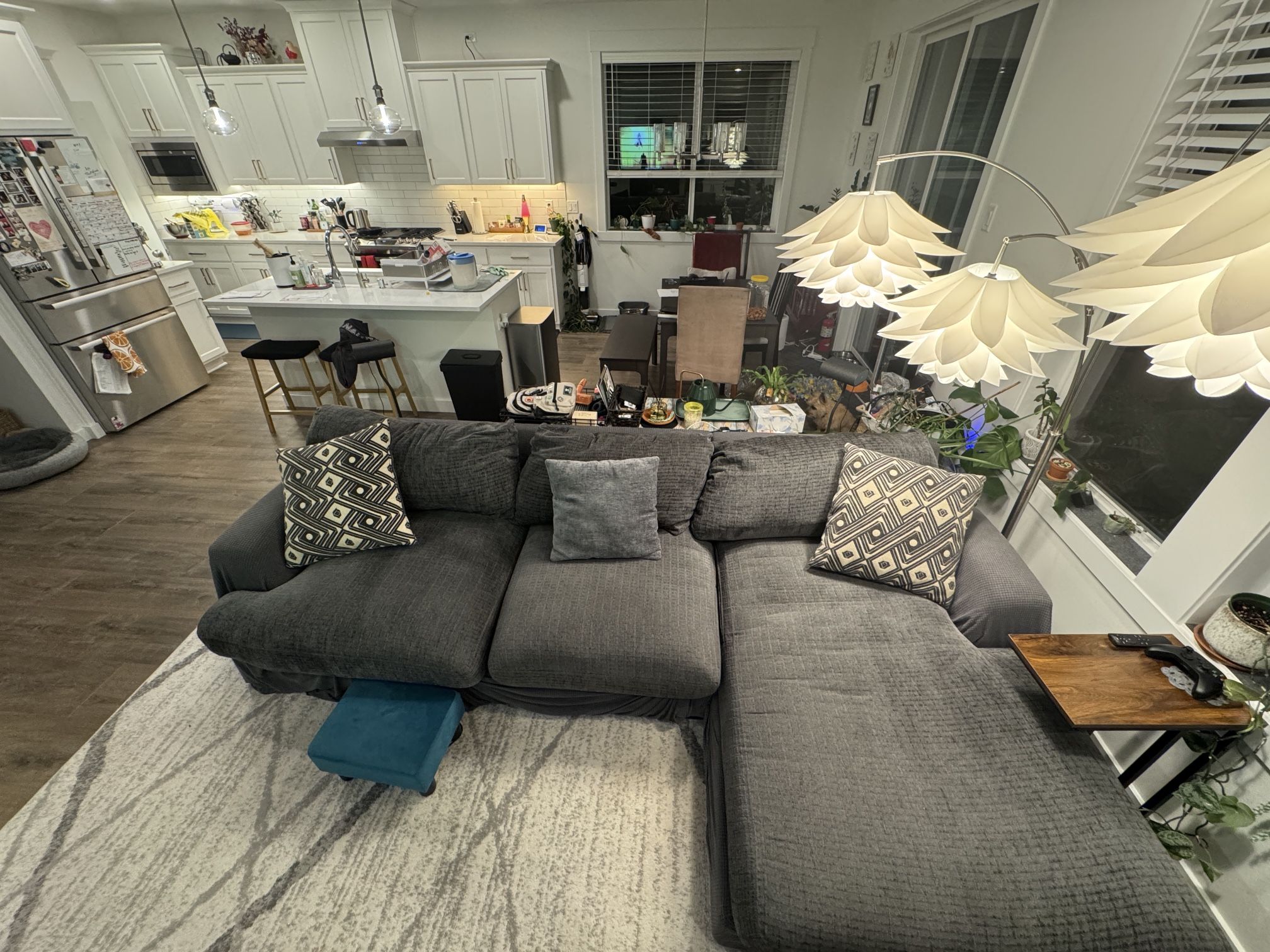 Gray Sectional Couch