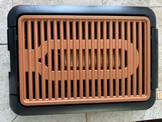 Indoor Electric Grill Copper Nonstick Grill Plate