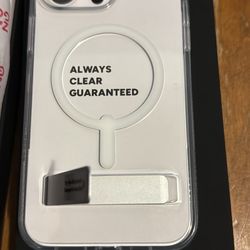 IPhone 15 pro Max ZAGG phone case with stand